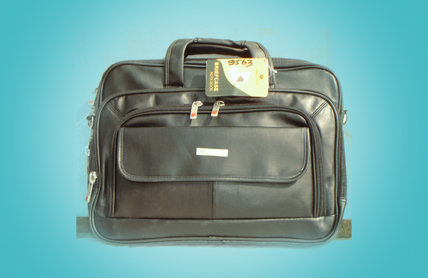 Leather File Bag