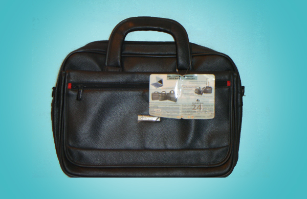 Leather File Bag