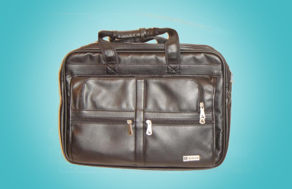Leather File Bag